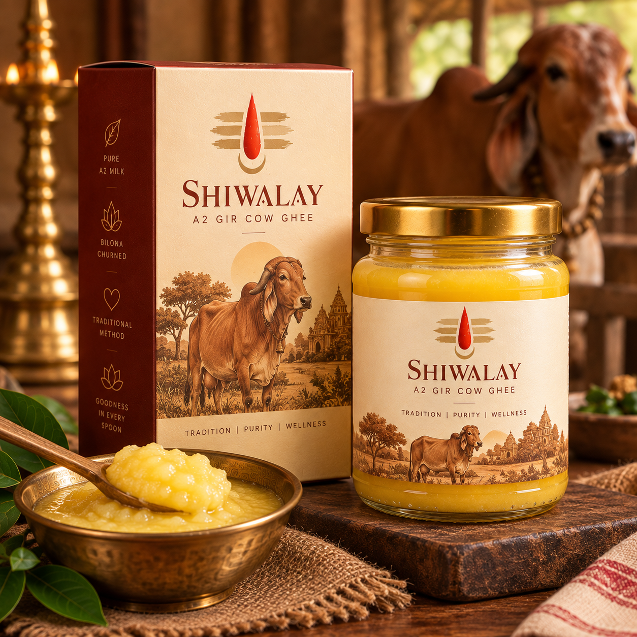 A2 Gir Cow Ghee, Puja Grade