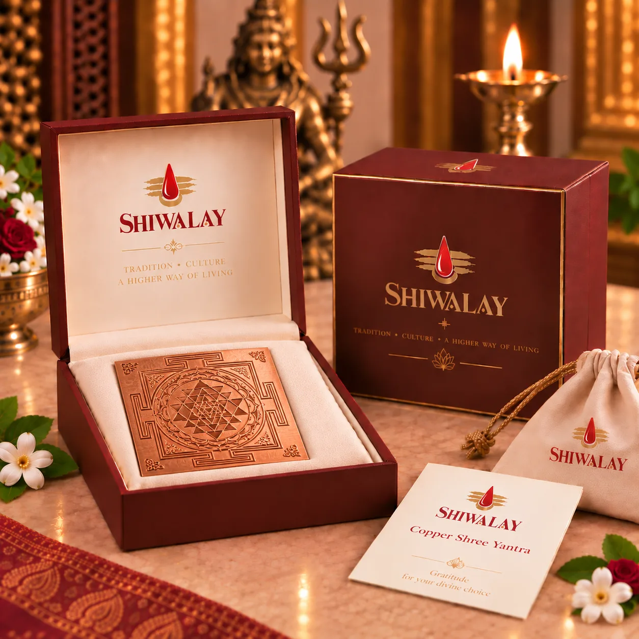 Copper Shree Yantra