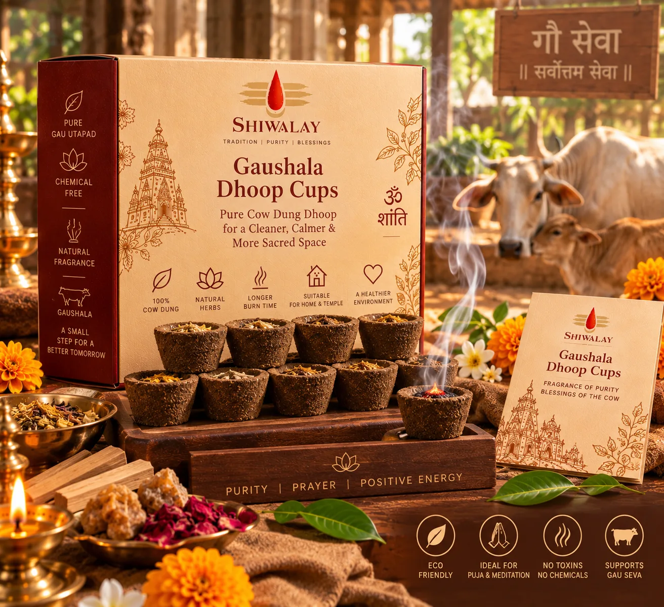 Gaushala Dhoop Cups