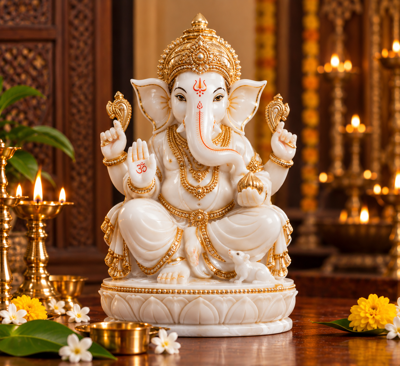 Jaipur Marble Ganesha