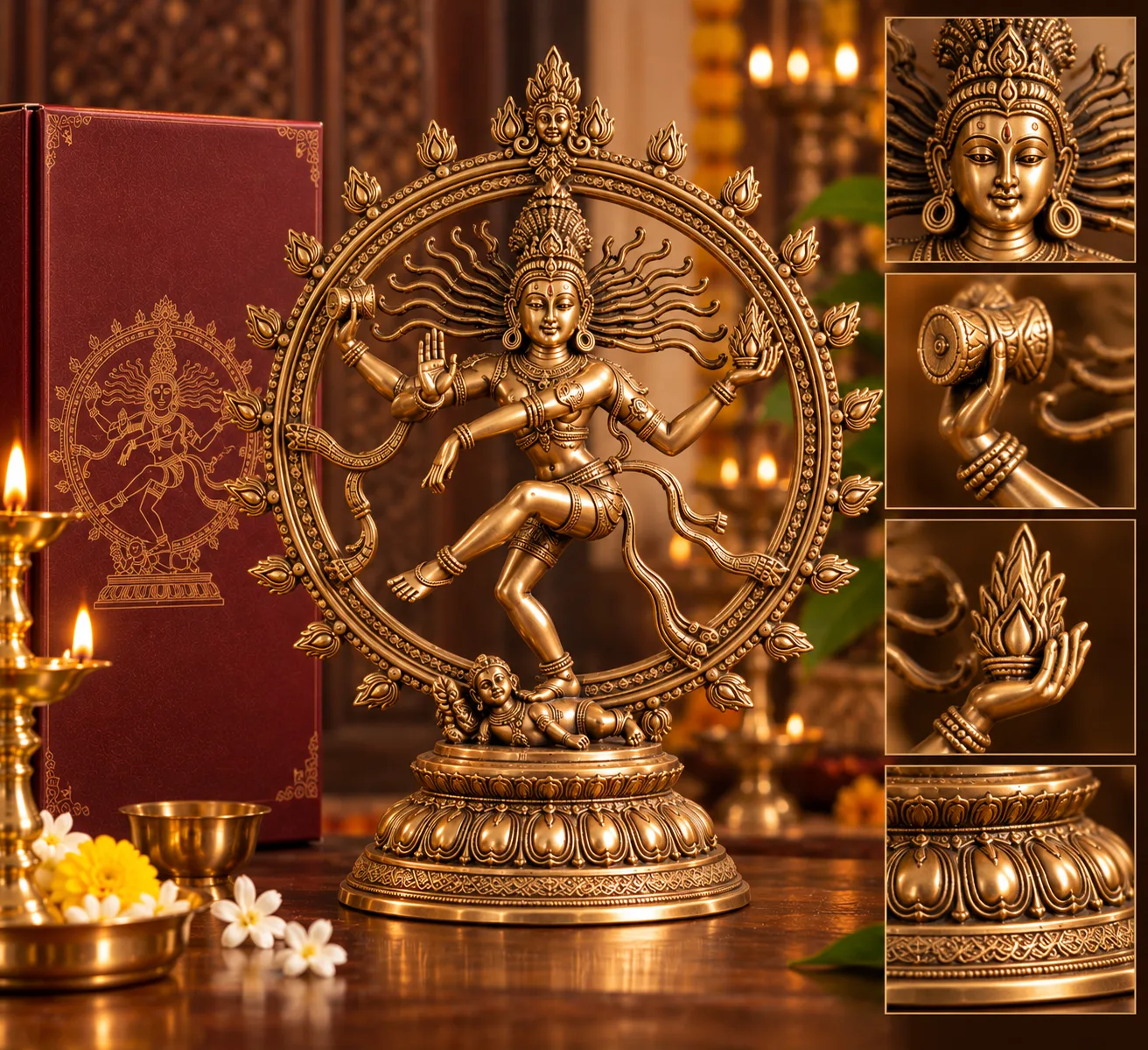 Swamimalai Bronze Nataraja, another view